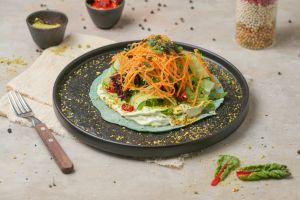  Քամած մածունով աղցան 