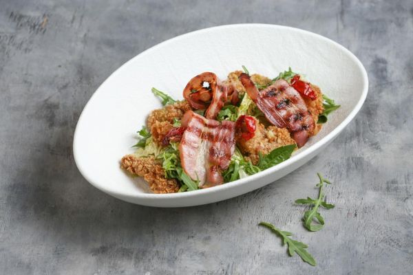 Խրթխրթան հավով աղցան