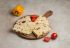 Piadina with Vegetables and Feta Cheese